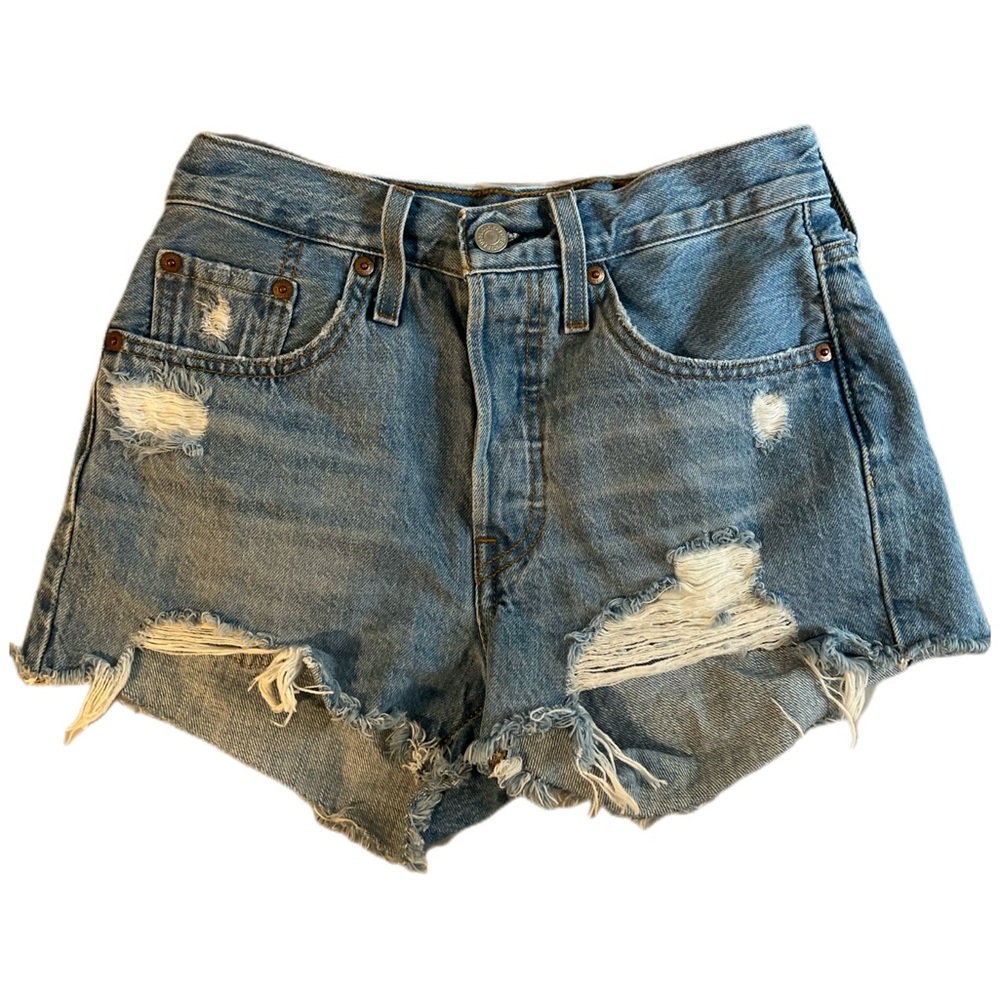 Levi’s 501 Original Fit High-rise Jean Shorts